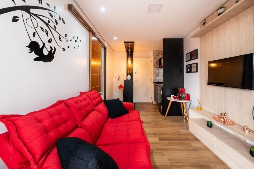 Apartment Aconchegante Em Pinheiros Com Garagem Na Faria Lima *