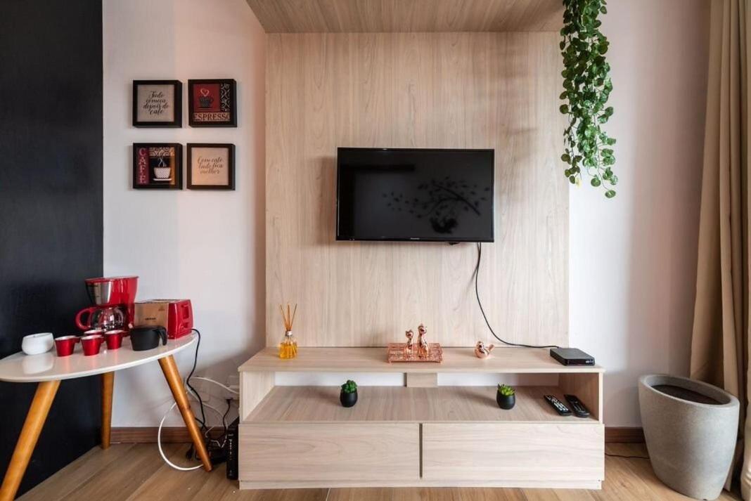 Aconchegante Em Pinheiros Com Garagem Na Faria Lima Apartamento *